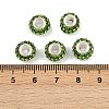Resin Rhinestone Beads CPDL-H001-10x7mm-15-3