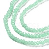 Baking Paint Imitation Jade Glass Bead Strands LS-DGLA-A034-J2MM-A22-4