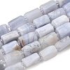 Natural Blue Lace Agate Beads Strands GG-CBA8682-A03-01-2