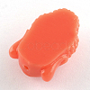 Dyed Buddha Head Synthetical Coral Beads X-CORA-R011-16-3