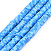 Handmade Polymer Clay Beads Strands CLAY-R067-3.5-5.0mm-M1-6