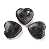 Heart Natural Larvikite Palm Stones G-C134-06A-25-1