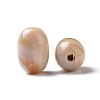 Two Tone Opaque Acrylic Beads OACR-P013-04-3