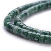 Natural Green Spot Stone Beads Strands G-H230-28-3