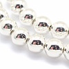 Electroplate Non-magnetic Synthetic Hematite Beads Strands G-L485-01A-S-2