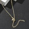Brass Cable Chain Necklaces NJEW-G183-03G-03-2