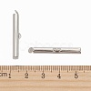 Iron Slide On End Clasp Tubes X-IFIN-R212-3.0cm-P-3