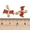 304 Stainless Steel Enamel Pendants STAS-G370-01G-01-3