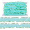 10M Double Layer Polyester Lace Ribbon OCOR-TA0004-14E-1