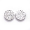 Non-Tarnish 304 Stainless Steel Charms STAS-E455-02P-10mm-1