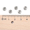 316 Surgical Stainless Steel Crystal Rhinestone Spacer Beads X-STAS-N032-06P-3