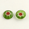 Handmade Millefiori Glass Cabochons X-LK-R005-19-2