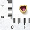 925 Sterling Silver Cubic Zirconia Beads STER-L066-06G-07-3