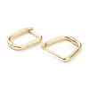 Brass Huggie Hoop Earrings EJEW-P189-01G-2