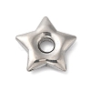 304 Stainless Steel Pendants STAS-D049-02A-1