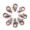 Zinc Alloy Lobster Claw Clasps E103-NFR-1