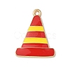 Alloy Enamel Pendants FIND-C074-01G-01-1