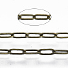 Brass Paperclip Chains X-CHC-S008-001D-AB-2