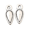 Tibetan Style Alloy Pendants FIND-D042-01B-AS-1
