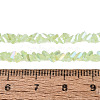 Electroplate Imitation Jade Glass Beads Strands EGLA-Q139-01A-B04-4