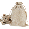 Jute Cloth Storage Pouches ABAG-WH0048-11-1