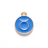 Alloy Enamel Pendants ENAM-S124-01B-02C-2