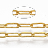 Brass Paperclip Chains X-CHC-S008-001A-G-2