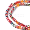 Electroplate Glass Beads Strands EGLA-yw0002-C03-2