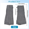 Acrylic Fibers Socks for Women AJEW-WH20060-48C-2