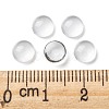 Transparent Glass Cabochons GGLA-R026-6mm-5