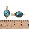 Natural & Synthetic Mixed Gemstone Faceted Pendans KK-L218-003G-M-4