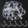 Acrylic L-Shaped Nose Ring AJEW-YW0001-06J-2