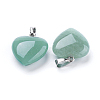 Natural Green Aventurine Pendants G-E434-08P-1