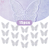 Computerized Embroidery Cloth Iron on/Sew on Patches DIY-HY0001-56-4