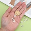 Tarnish Resistant 304 Stainless Steel Letter Charms STAS-O072-O-4