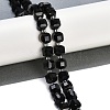 Natural Golden Sheen Obsidian Beads Strands G-B125-O03-01-2