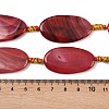 Natural Banded Agate Beads Strands G-F825-H01-01-5