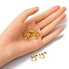 Rack Plated Brass Screw Clip-on Earring Findings KK-YW0001-10G-4