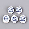 Handmade Porcelain Beads PORC-Q005-12E-1