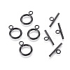304 Stainless Steel Toggle Clasps STAS-F232-04-B-1