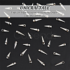 40Pcs 2 Style Stainless Steel Pendants STAS-UN0052-79-5