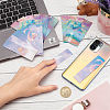 PEVA & Waterproof PVC Plastic Paper Stickers Set DIY-CP0008-01B-4