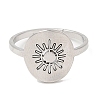 Non-Tarnish 304 Stainless Steel Adjustable Rings RJEW-K245-59P-1