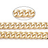 Aluminum Textured Curb Chains CHA-N003-02KCG-2