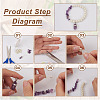 9Pcs 9 Styles Natural Gemstone Pendants G-PJ0001-02-5
