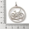 Non-Tarnish 304 Stainless Steel Pendants STAS-C086-05H-P-3