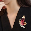 Rhinestone Butterfly Brooch Pin JEWB-P016-03LG-03-2