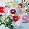 12Pcs 6 Colors Polyester Ornament Accessories DIY-CA0008-08A-5