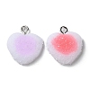 Opaque Resin Pendants RESI-A025-01-2