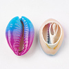 Spray Paint Cowrie Shell Beads LS-SHEL-S274-01A-2